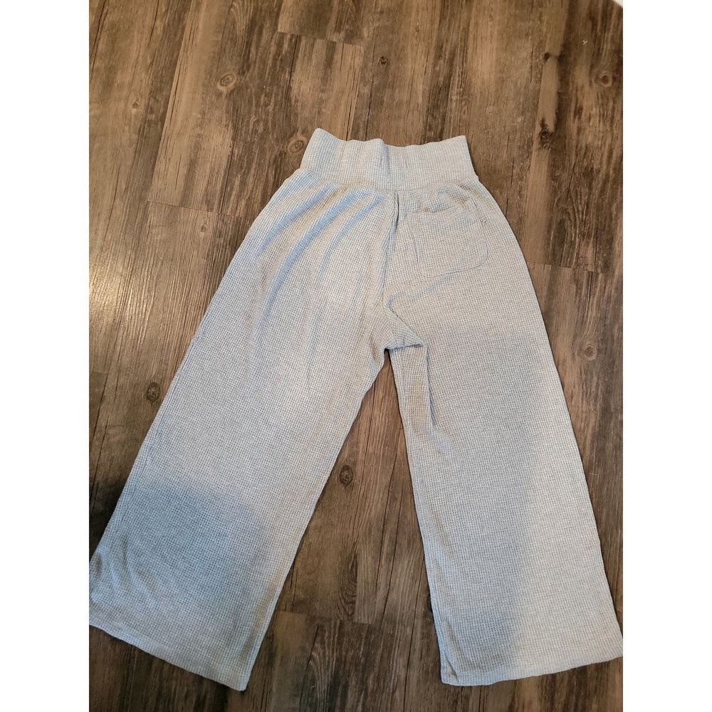 Abercrombie & Fitch Wide Leg Pants in Light Gray - Picture 3 of 7